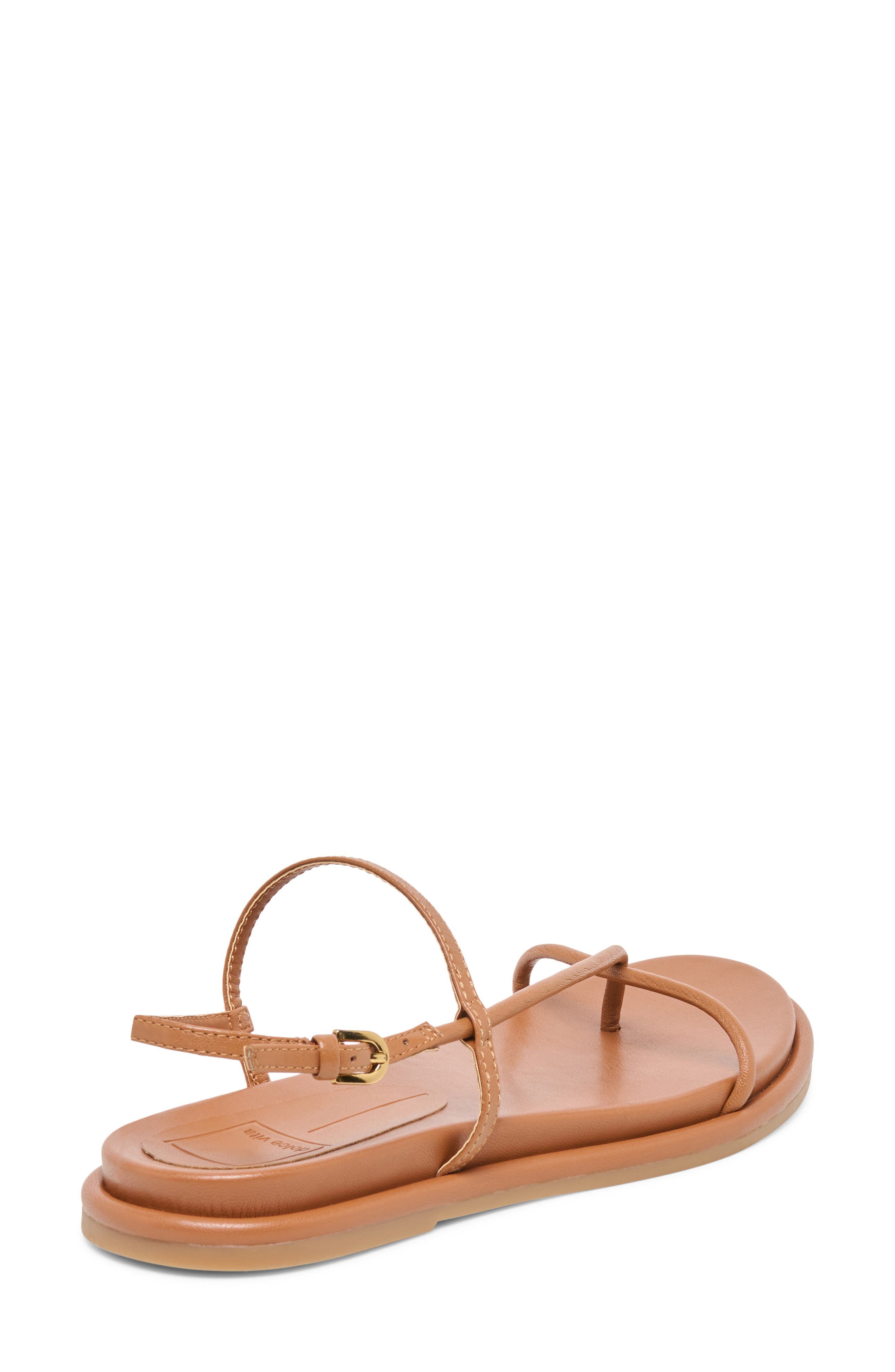Dom Strappy Sandal, Alternate, color, SADDLE LEATHER