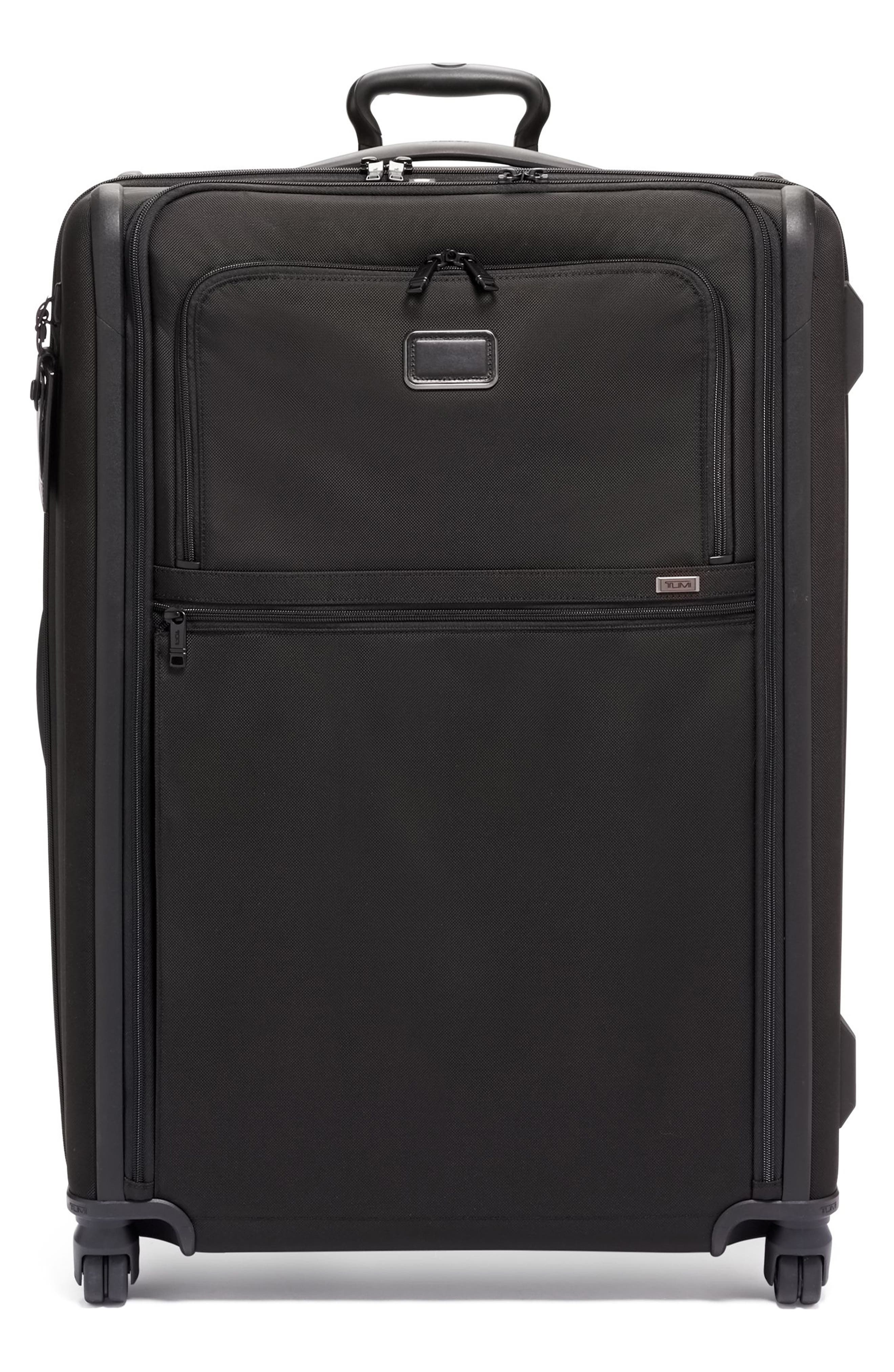 TUMI Alpha 3 Collection 31-Inch Extended Trip Expandable 4-Wheel Packing Case, Main, color, Black