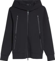 Moncler Cotton Blend Zip-Up Hoodie