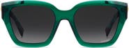 Missoni 53mm Gradient Square Sunglasses