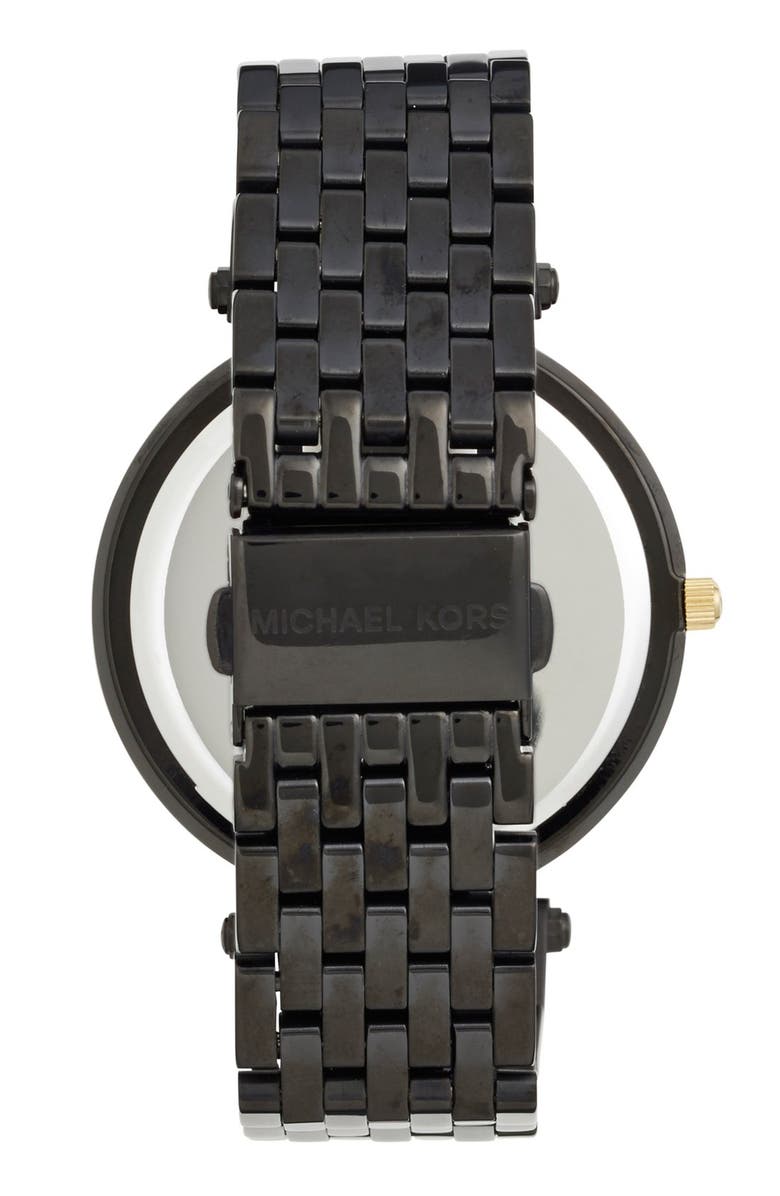 Michael Kors 'Darci' Crystal Bezel Bracelet Watch, 39mm, Alternate, color,