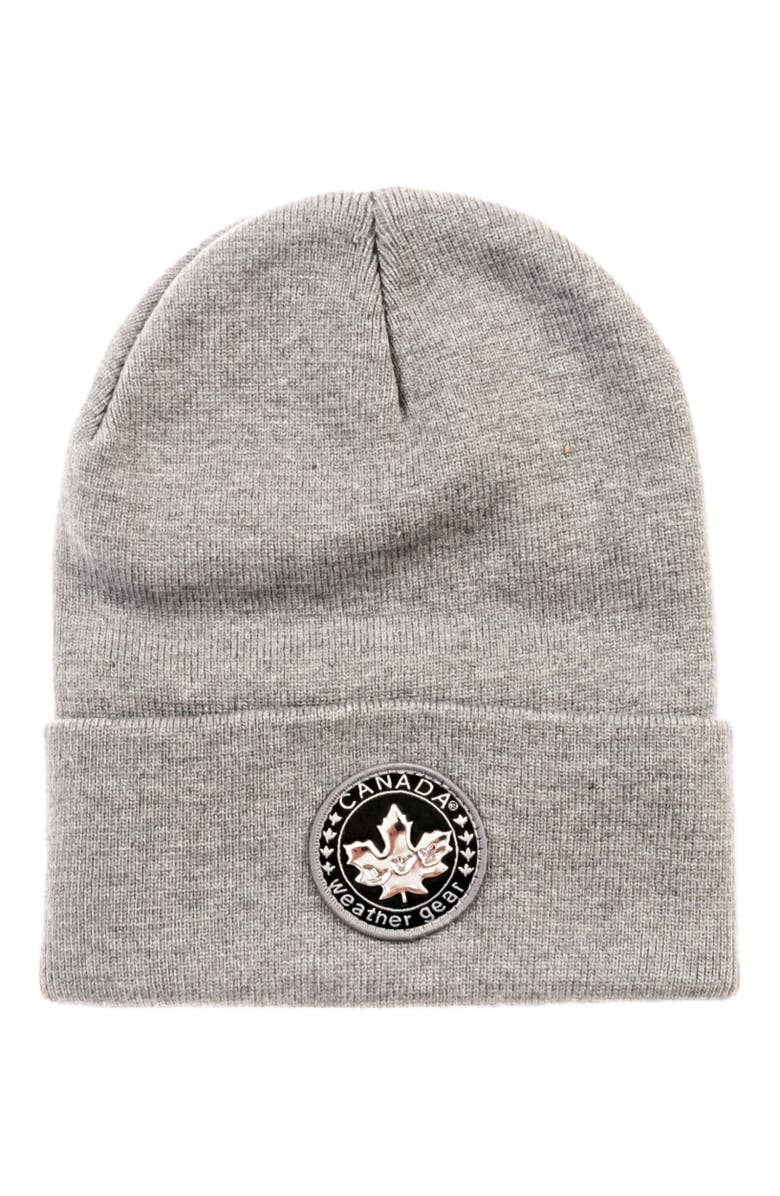 CANADA WEATHER GEAR Women's Stylish Winter Beanie, Alternate, color, Heather Gray