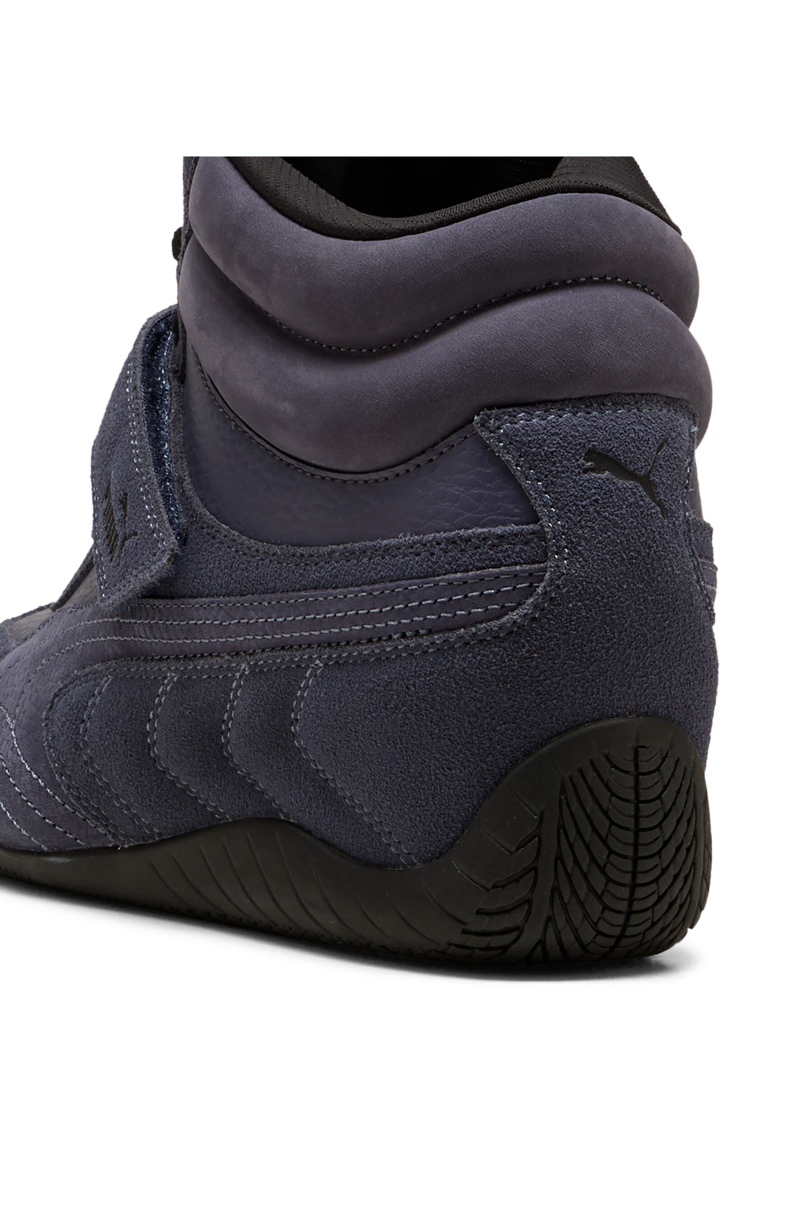 Speedcat Wedge Leather Sneaker, Alternate, color, INKY DEPTHS/ PUMA BLACK