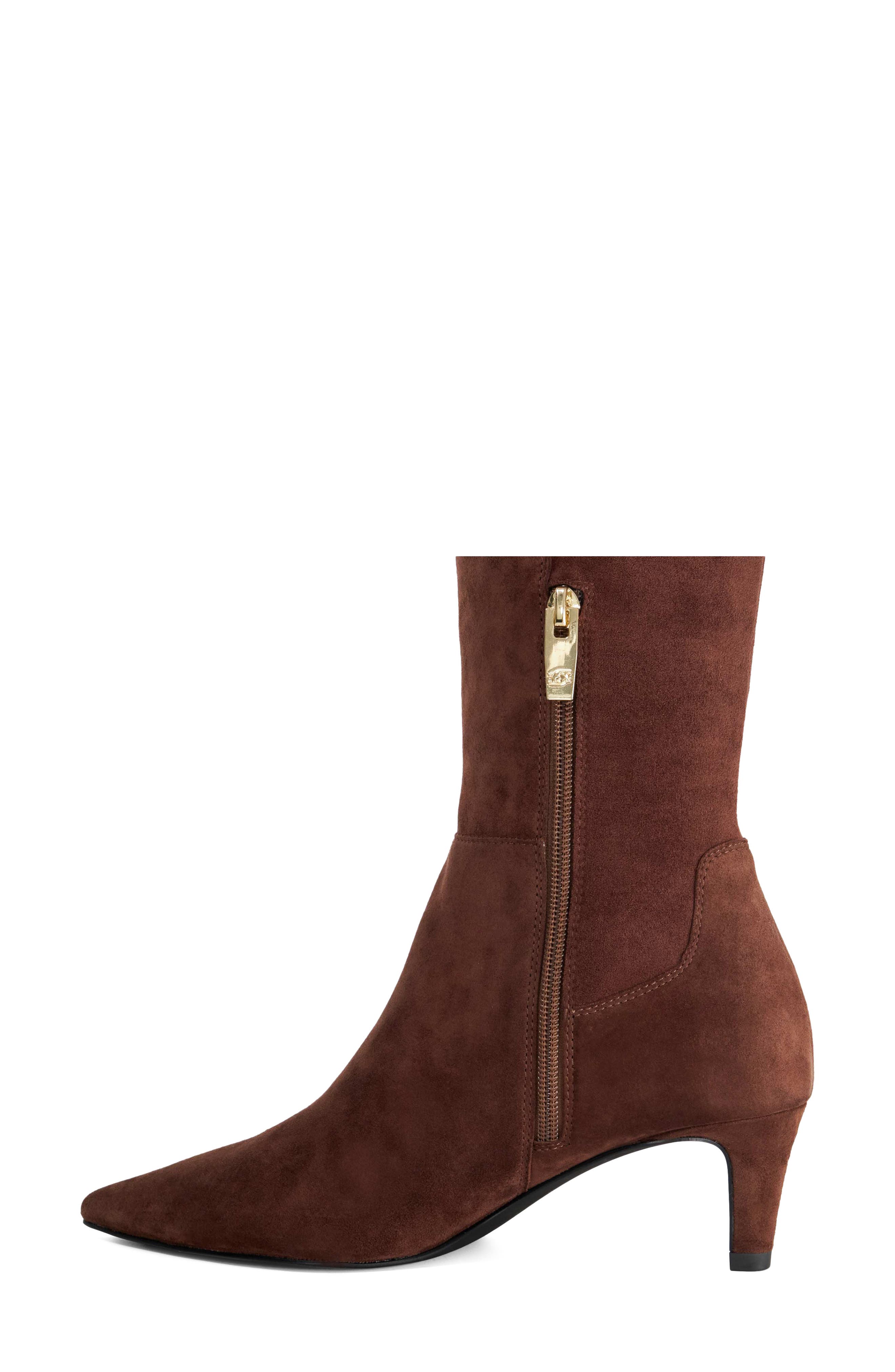 Sultry Leather Knee High Boot, Alternate, color, BROWN
