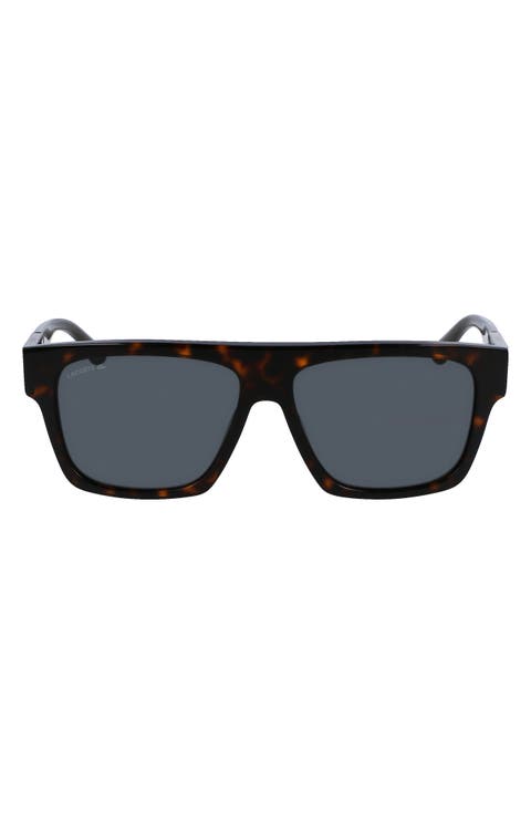57mm Rectangular Sunglasses