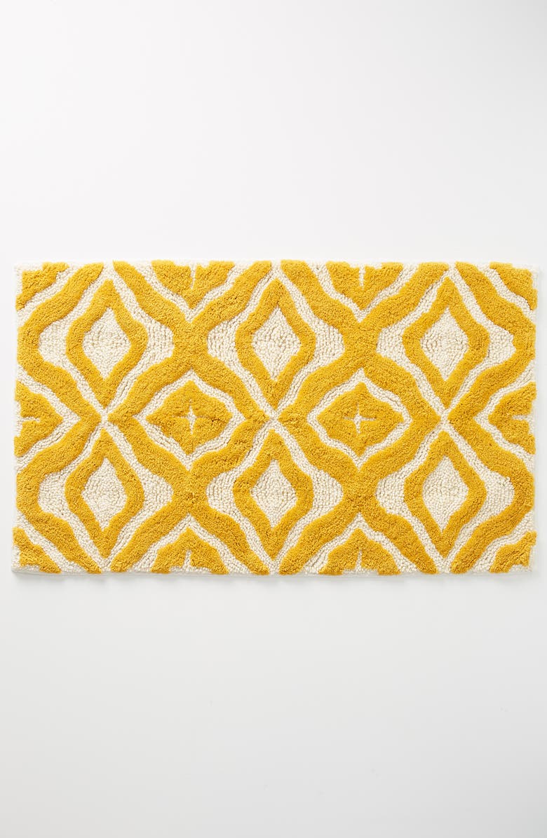 Anthropologie Home Anthropologie Cabello Geo Tufted Bath Mat, Main, color, 