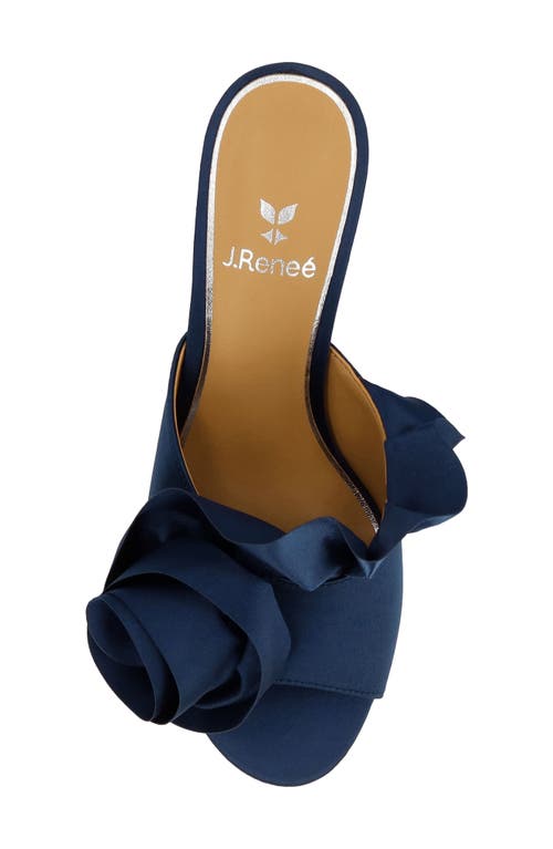 J. Reneé Briston Slide Sandal In Blue
