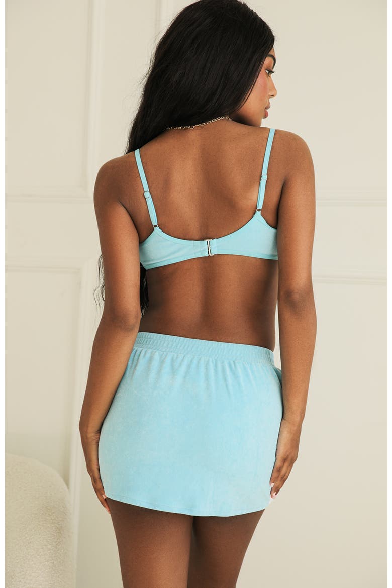 Blair Scoop Neck Bikini Top, Alternate, color, Pool Terry