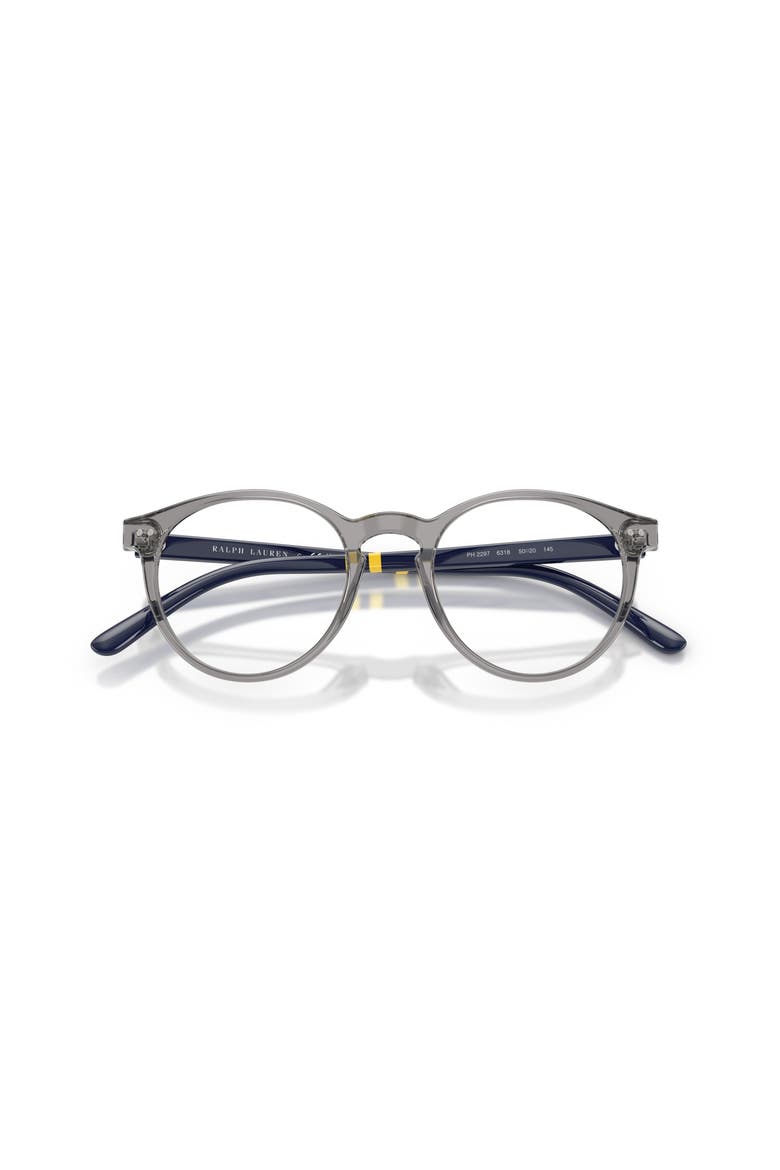 48mm Round optical glasses, Alternate, color, Grey