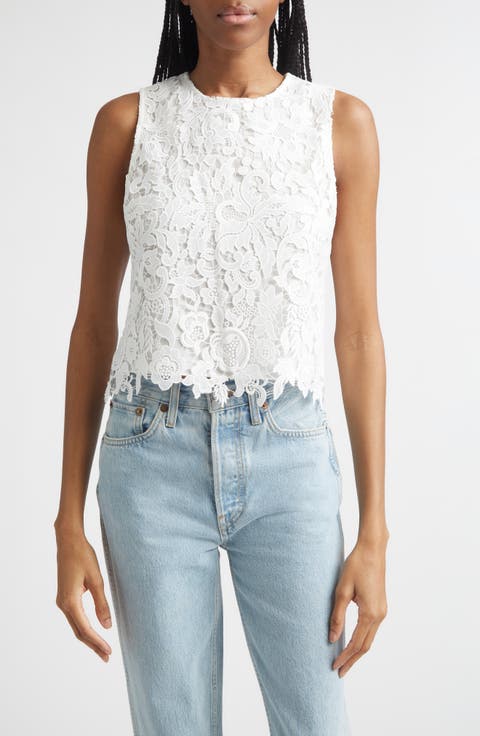 Amal Lace Tank