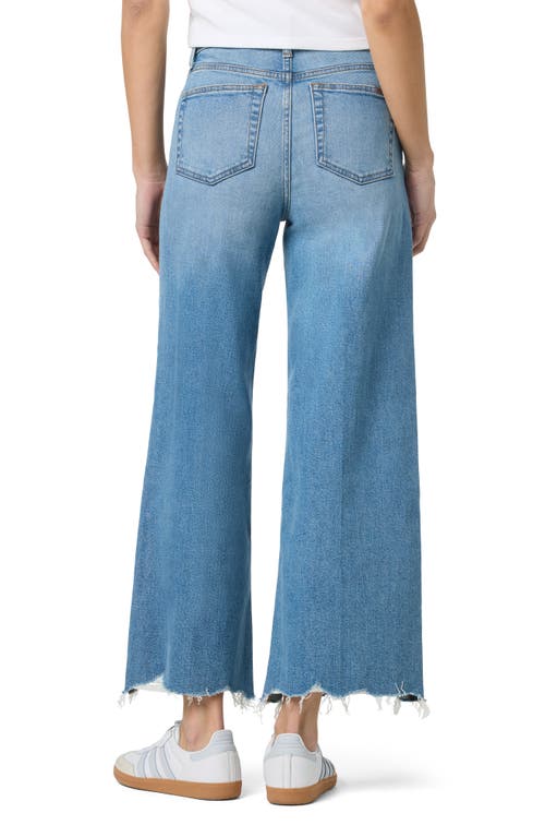 Joe's Destroyed Ankle Wide Leg Jeans
