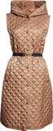 Max Mara Camille Sleeveless Hooded Puffer Coat