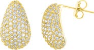 Adornia Pavé Teardrop Earrings