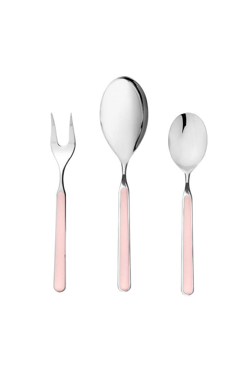 Fantasia Serving Set - 3 Pieces, Main, color, Pale Rose