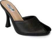 Seven7 Azure Peep Toe Slide Sandal