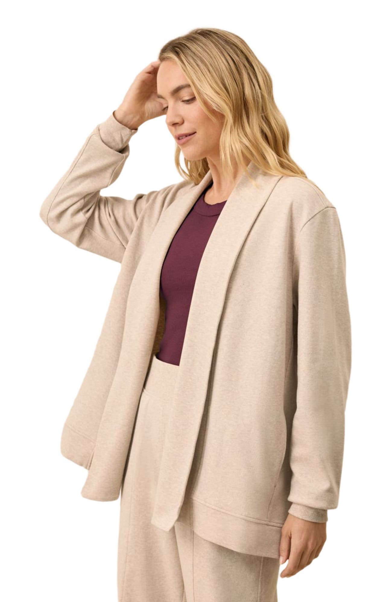 Airplane Short Drape Cardigan - image 5