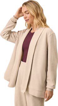 Pact Airplane Short Drape Cardigan