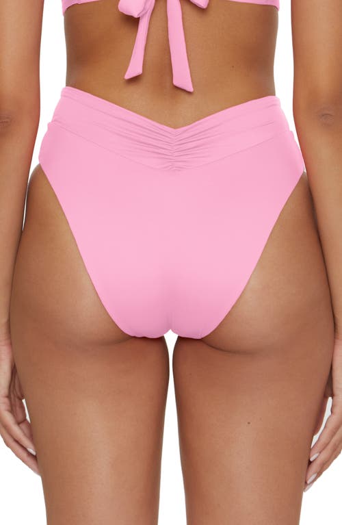 BECCA BECCA COLOR CODE HIGH WAIST BIKINI BOTTOMS 