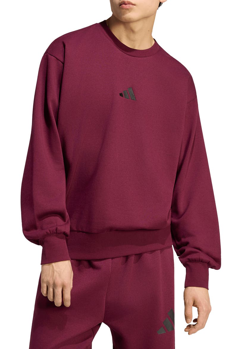 Feelcozy Sweatshirt, Main, color, MAROON/ BLACK
