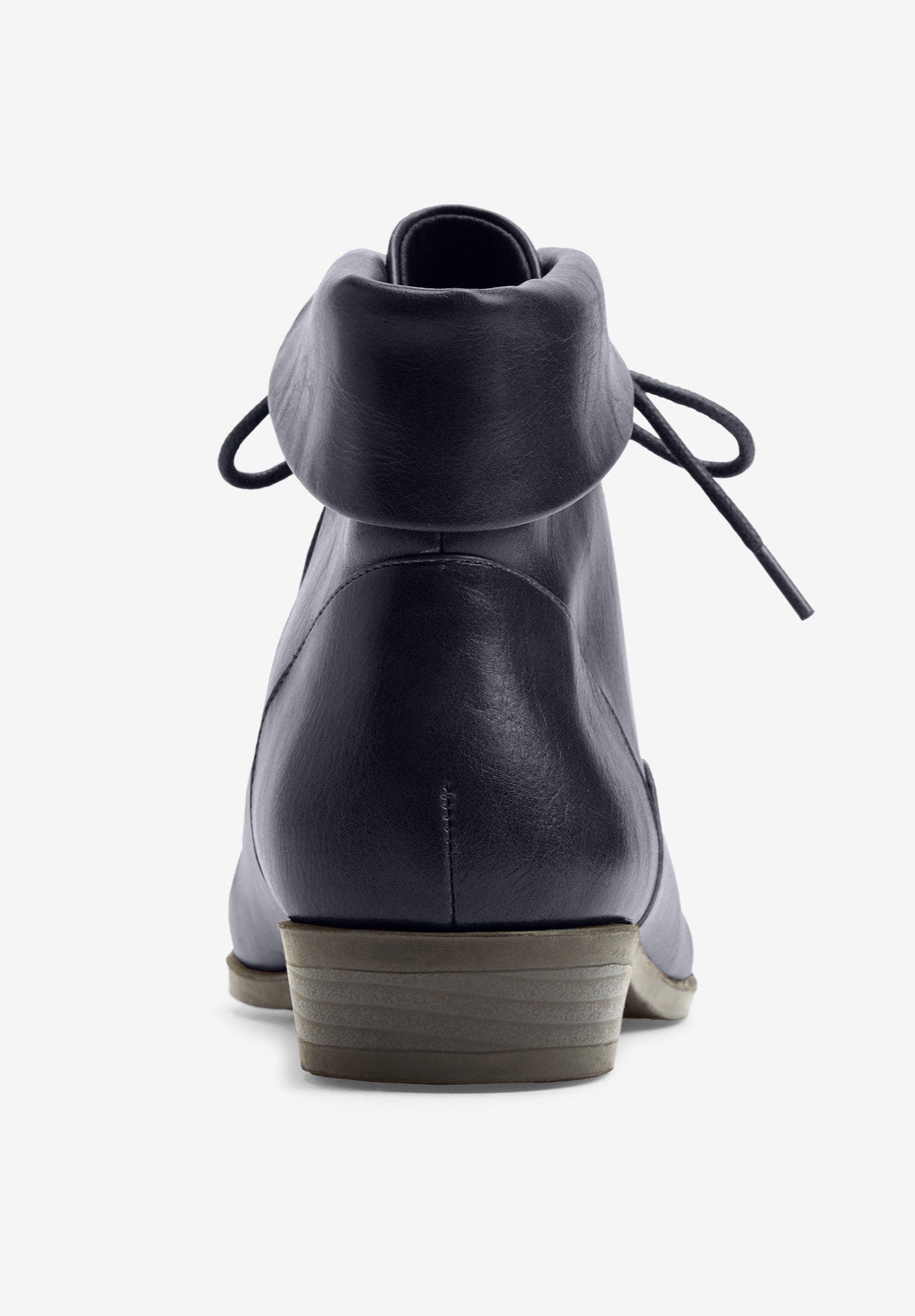 The Darcy Bootie, Alternate, color, NAVY