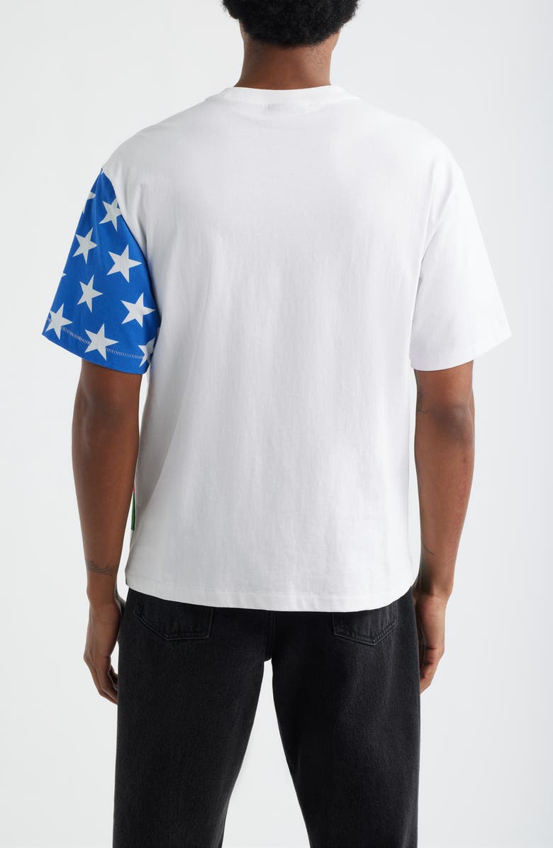 MARKET SMILEY<sup>®</sup> Shoot Ur Shot Graphic T-Shirt, Alternate, color, White Multi