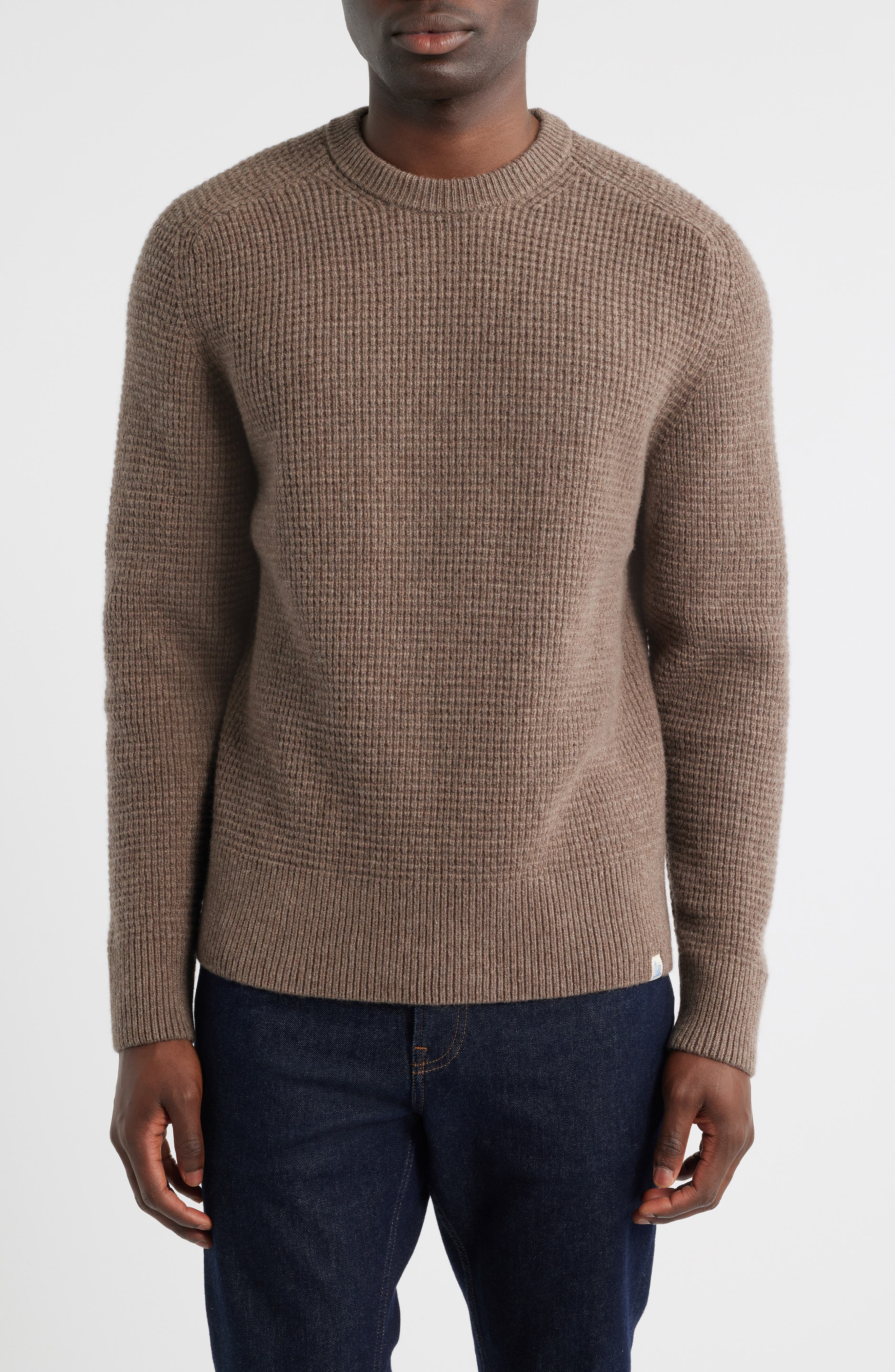 MERZ B SCHWANEN Thermal Wool & Cashmere Sweater