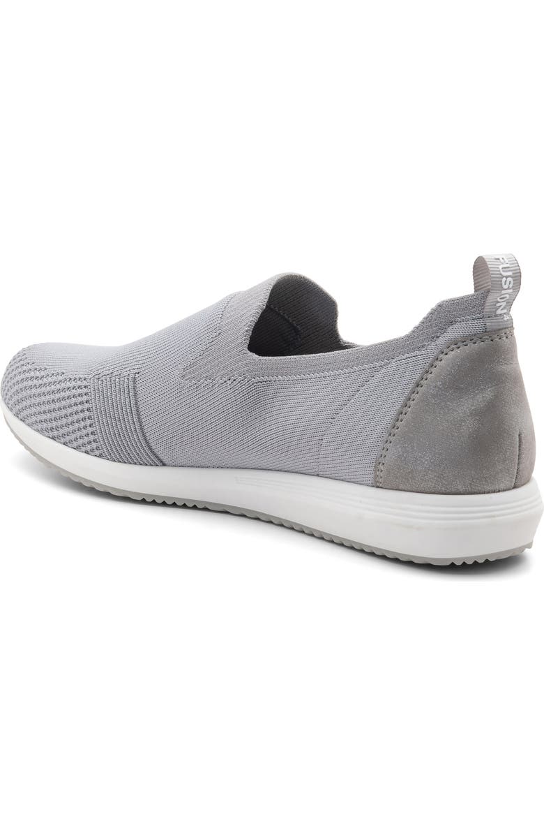 ara Leena II Slip-On Sneaker, Alternate, color, Pebble Woven Stretch
