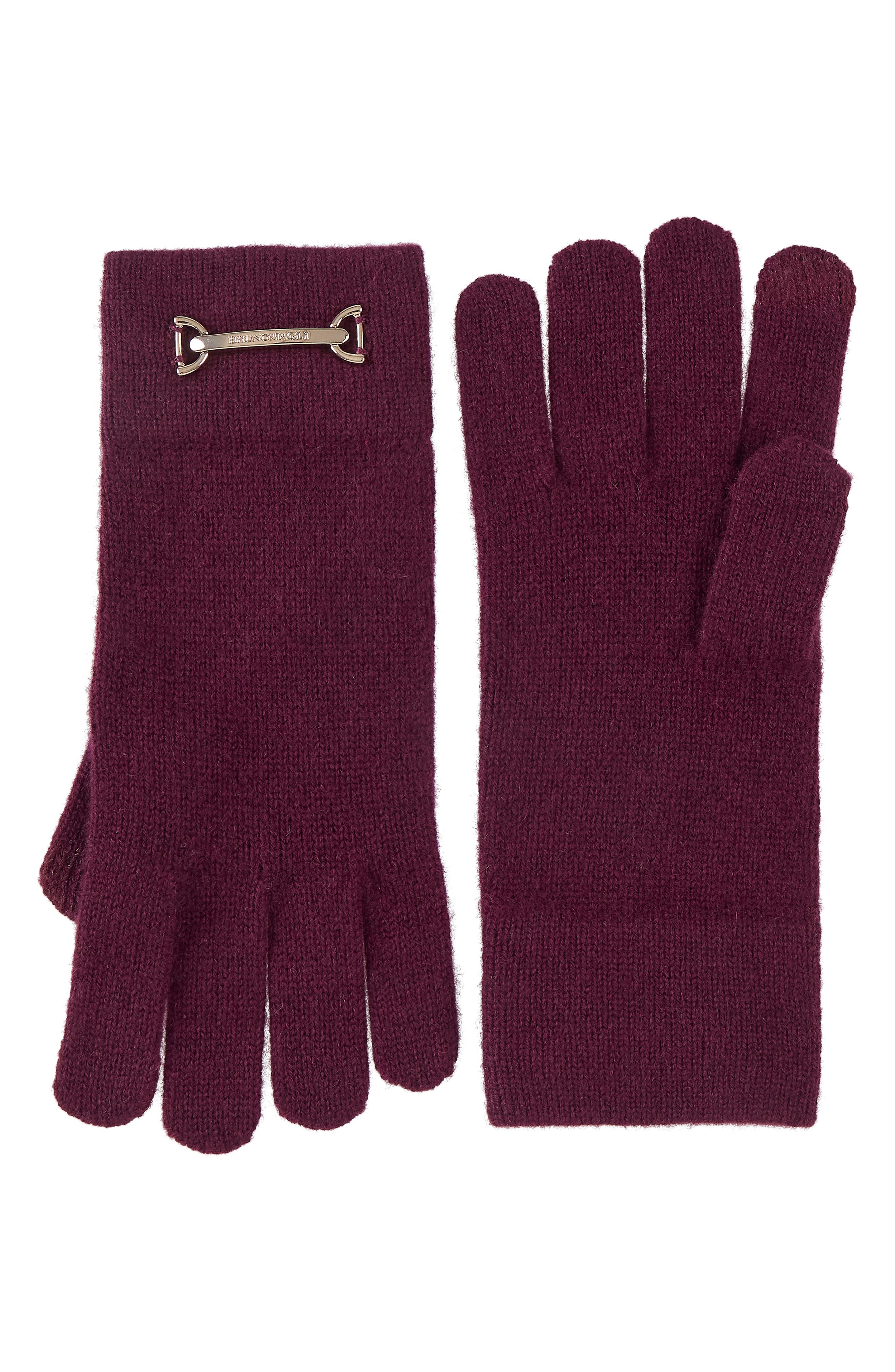 Horsebit Cashmere Tech Gloves