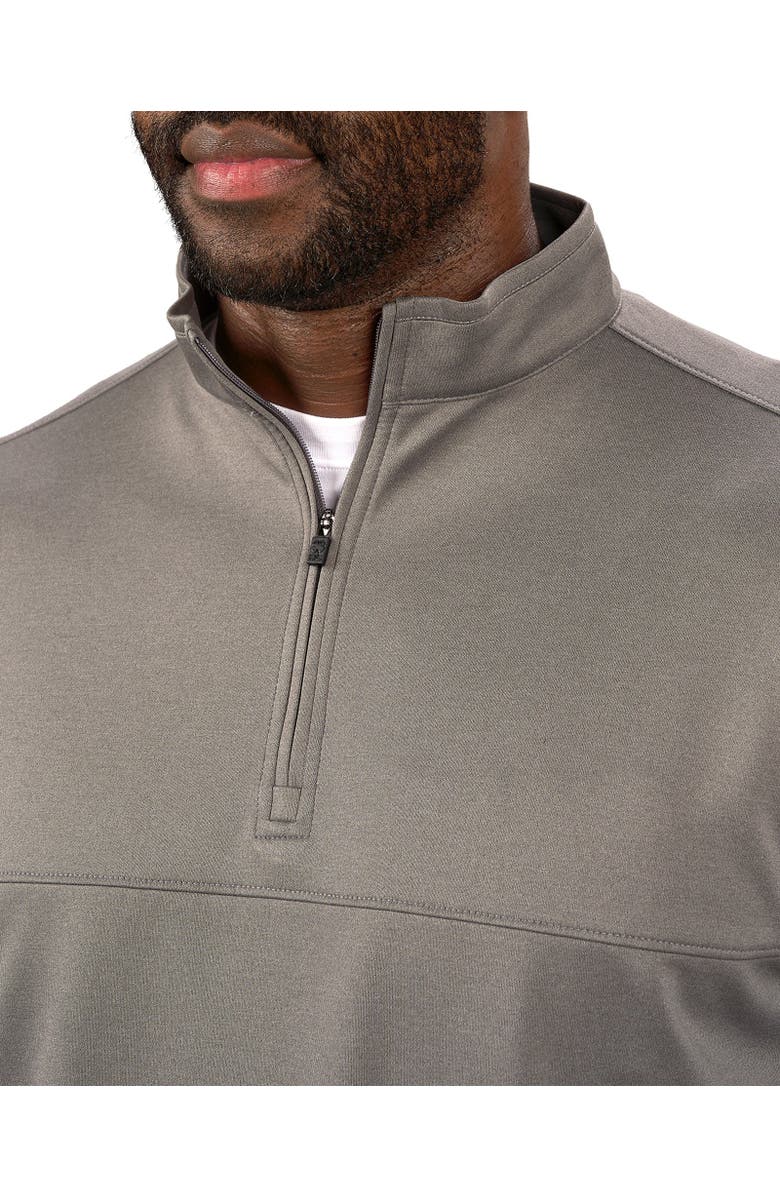 Black Clover Cross Q-Zip, Alternate, color, Charcoal