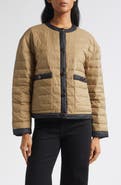 Veronica Beard Pearson Down Dickey Jacket