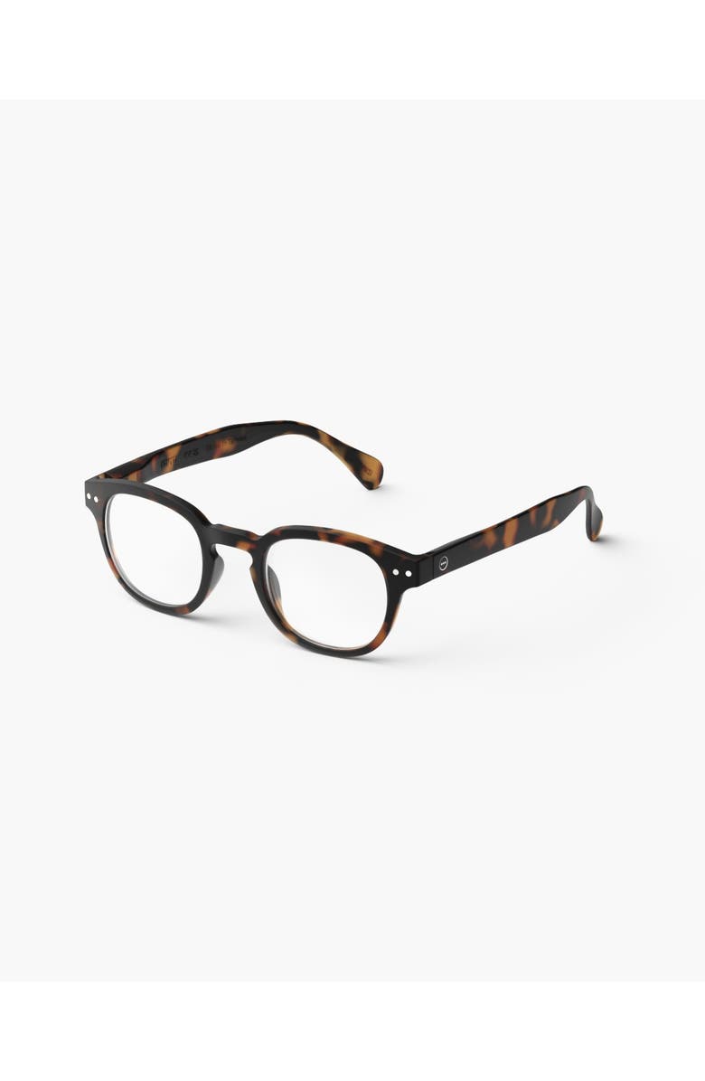 IZIPIZI #C 49mm Square Reading Glasses, Alternate, color, Tortoise