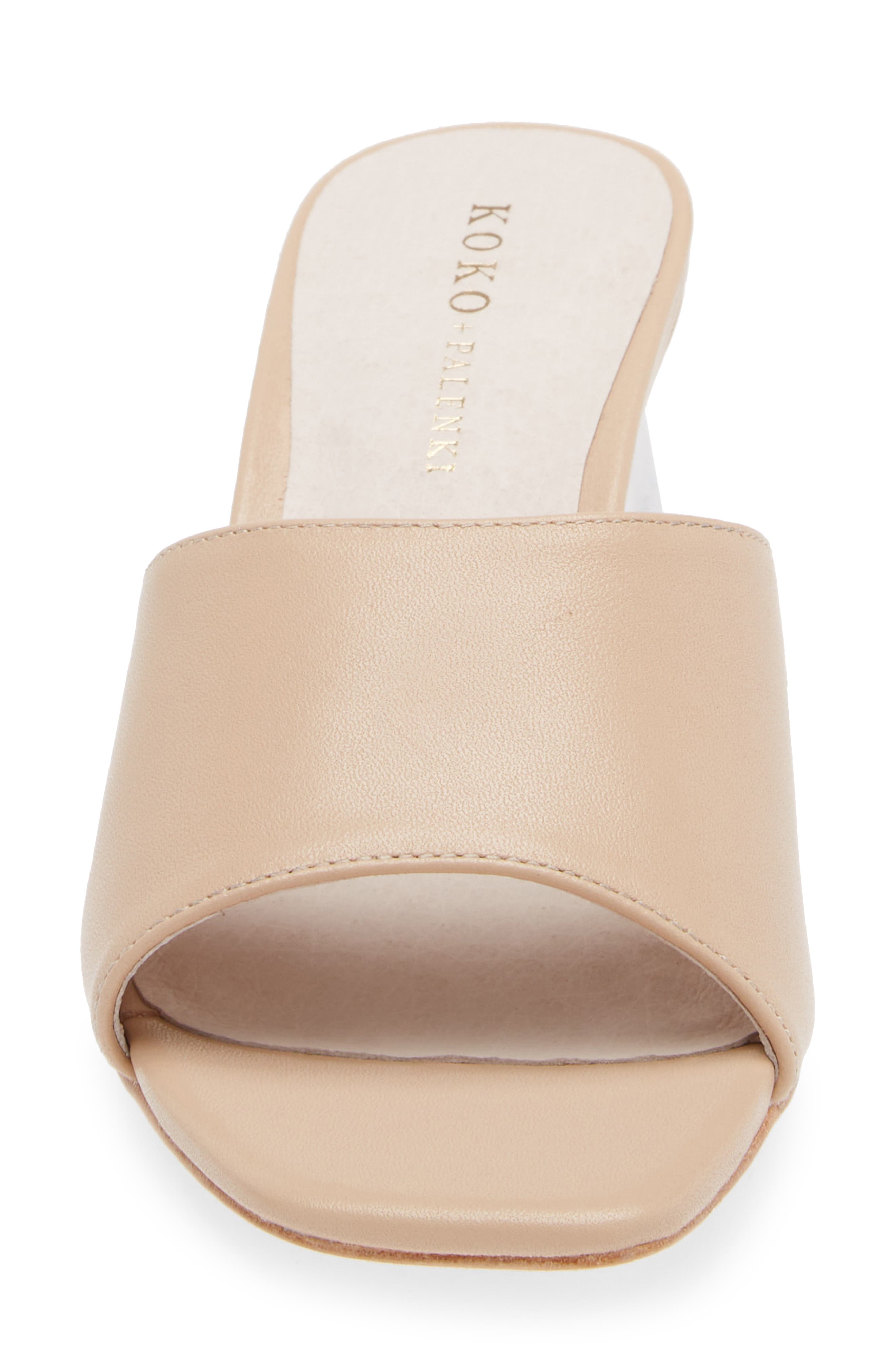 KOKO + PALENKI Belize Sandal, Alternate, color, Nude Leather