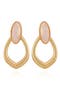  Goldtone/ Pink Opal