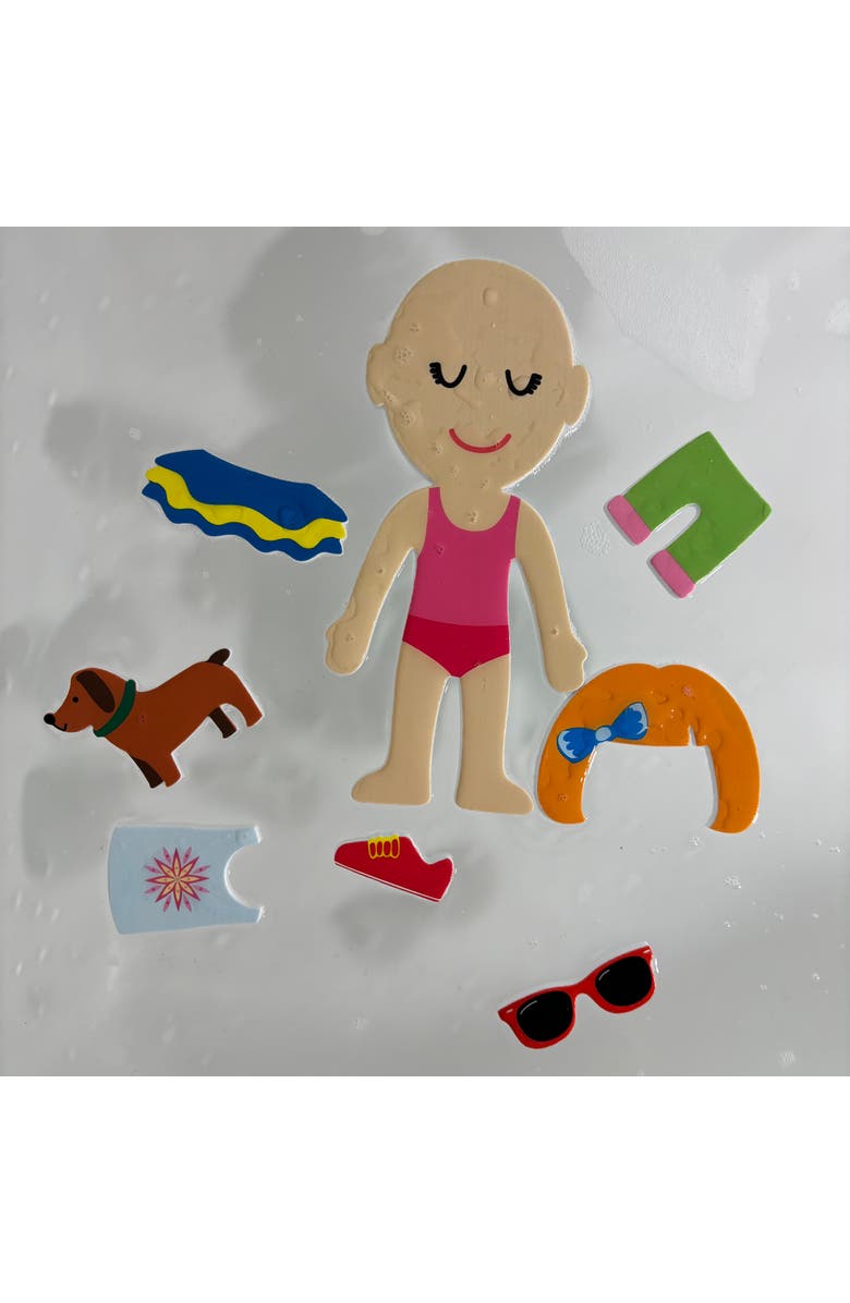 Buddy & Barney Bath Time, Book & Stickers, Dress Up, 17 Pieces, Kids 3+, Alternate, color, Multicolored