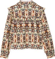 Cartolina Piper Printed Top