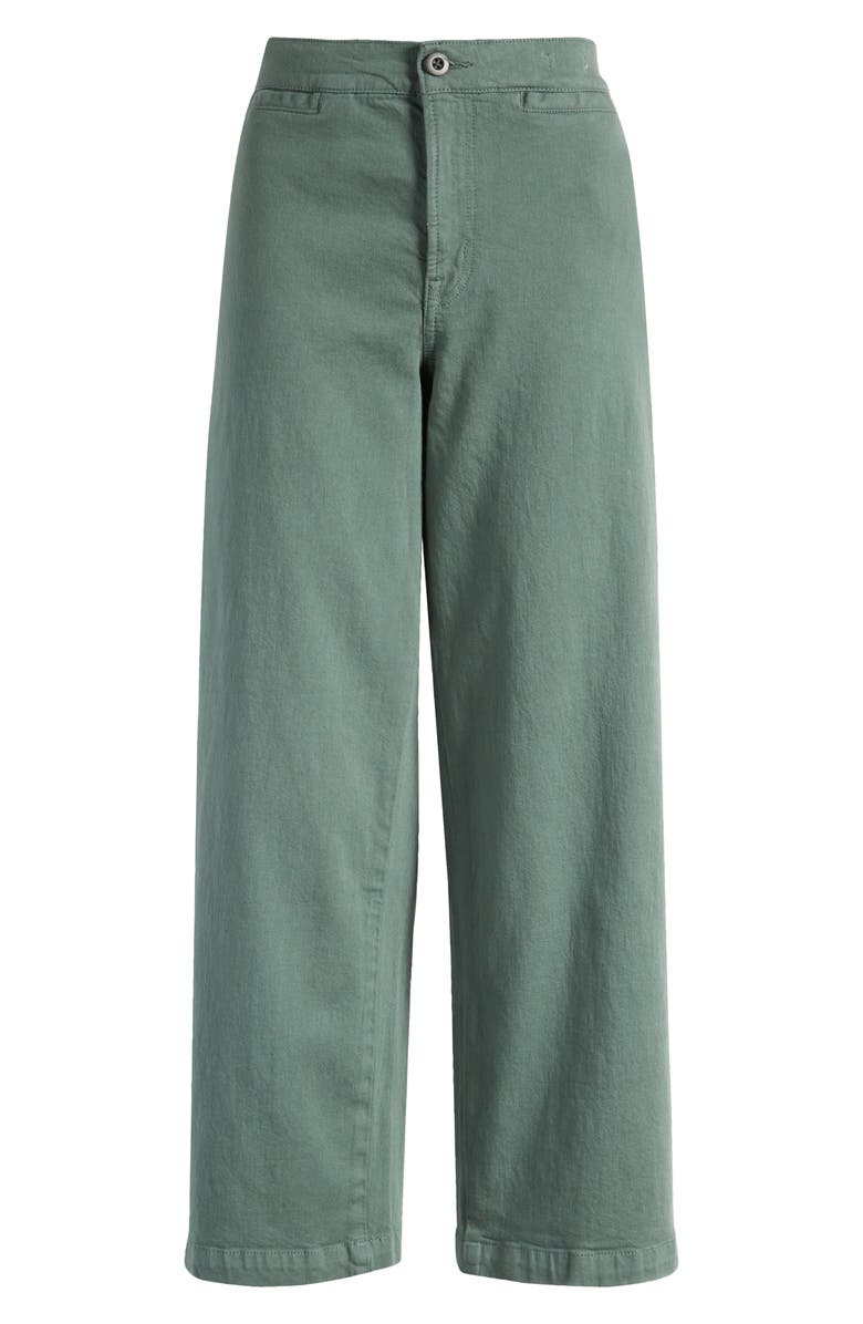 Madewell Emmett Wide Leg Crop Pants, Alternate, color,