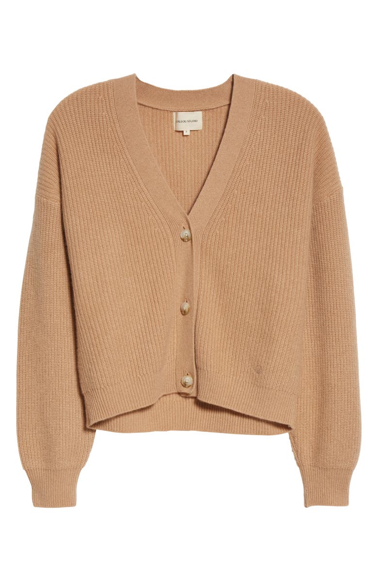 LOULOU DE SAISON Loulou Studio Bitra Cashmere Cardigan, Alternate, color,