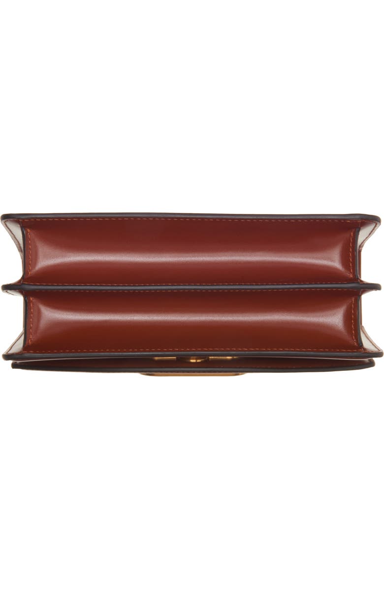 Valentino Garavani Small Vain VLOGO Leather Shoulder Bag, Alternate, color, Wuc Dark Brandy