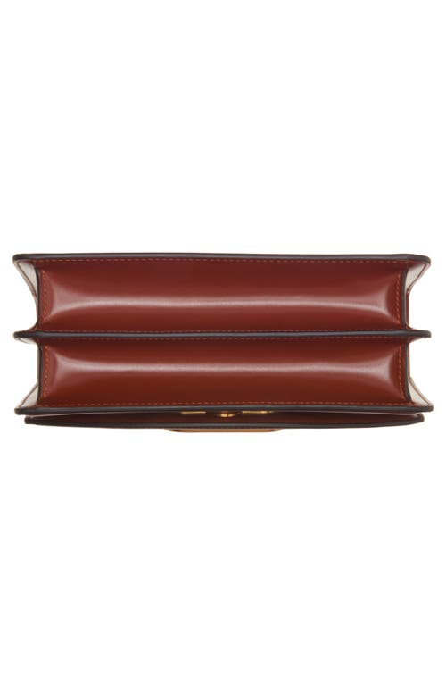 Valentino Small Vain Shoulder Bag In Wuc Dark Brandy