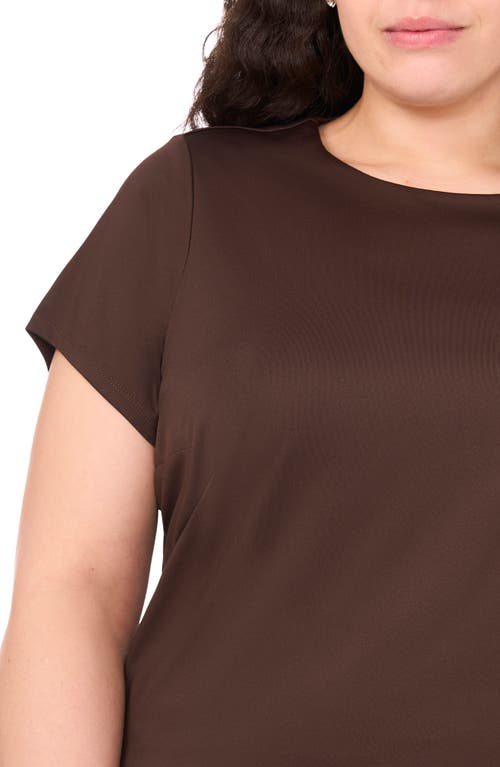 Halogenr Halogen(r) Compression T-shirt In Brown