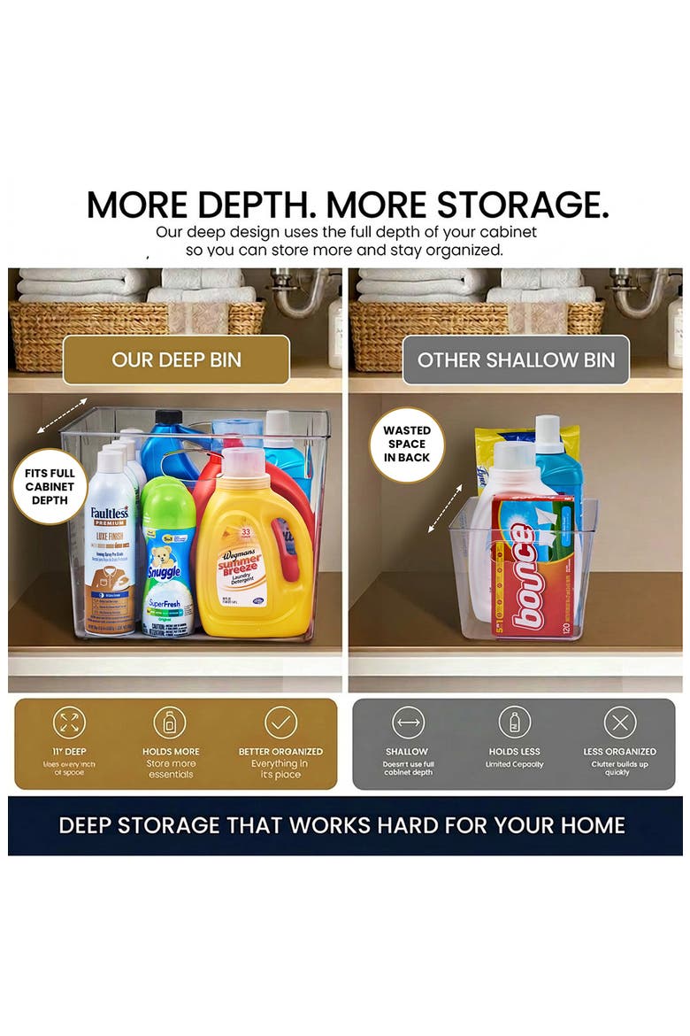 Set of 2 Extra Large Storage Bins, Alternate, color, NO COLOR