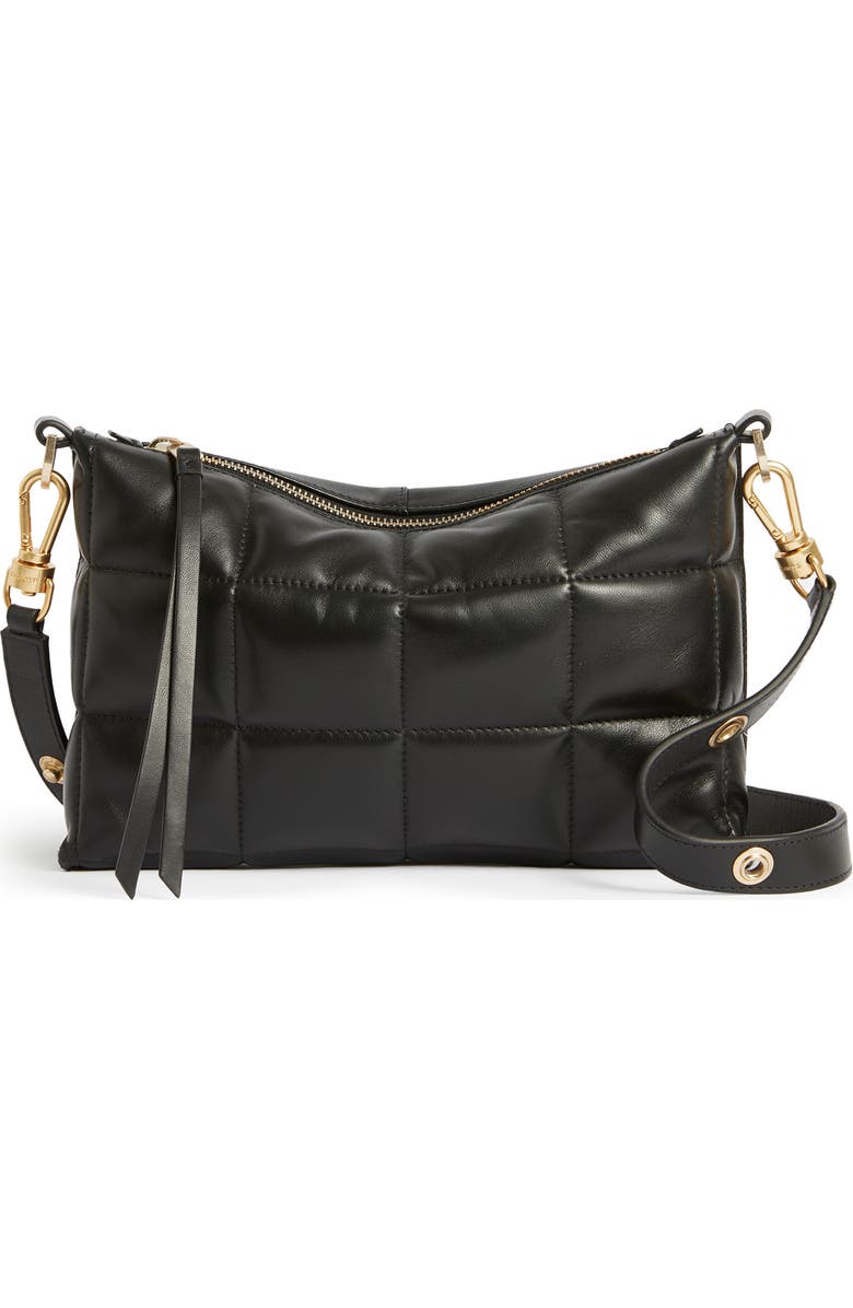 AllSaints Eve Quilted Crossbody Bag, Main, color,