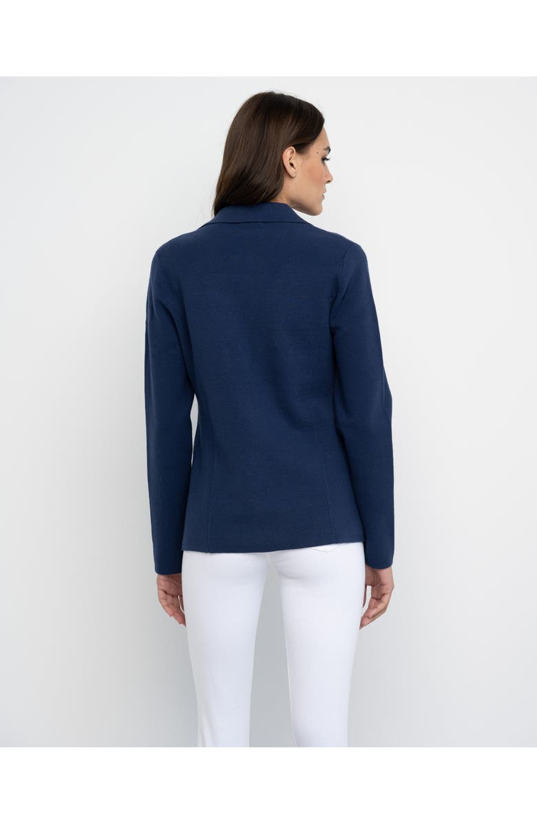 Lisa Todd STITCHING KNIT BLAZER, Alternate, color, 