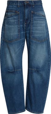 Nili Lotan Shon Barrel Leg Jeans