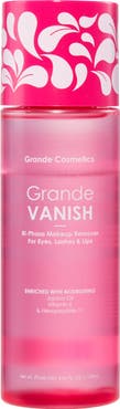 Grande Cosmetics GrandeVANISH Bi-Phase Makeup Remover for Eyes, Lashes & Lips