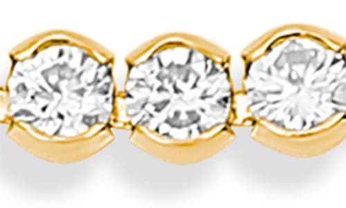 Shymi Cubic Zirconia Tennis Anklet In Gold