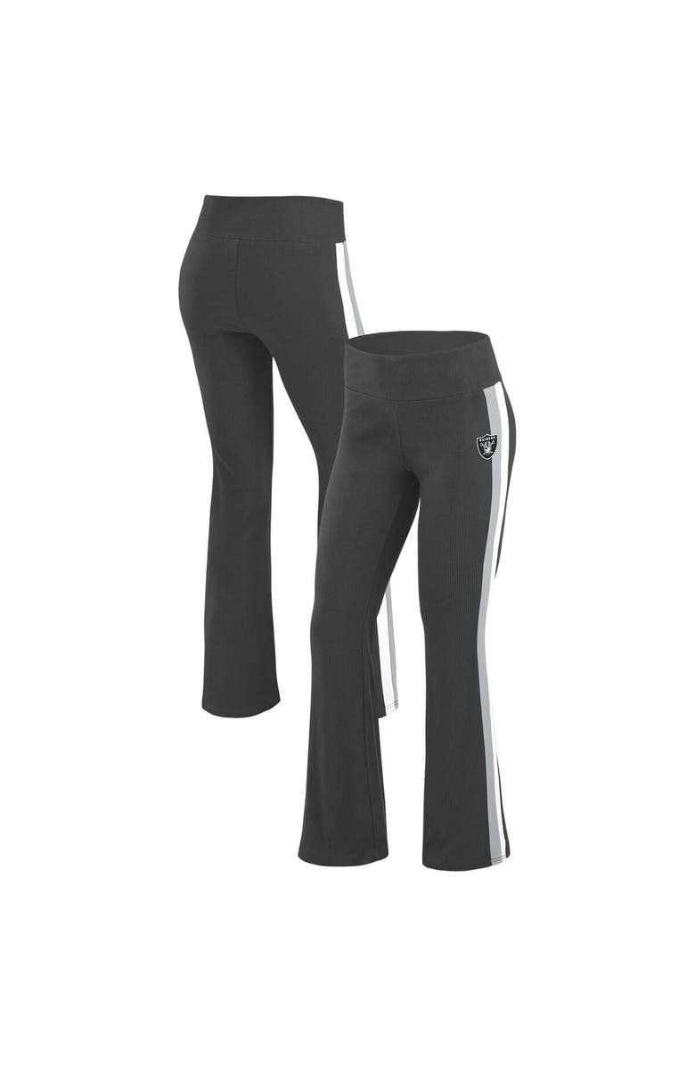 WEAR by Erin Andrews Women's WEAR by Erin Andrews Black Las Vegas Raiders Yoga Pants, Alternate, color, Black