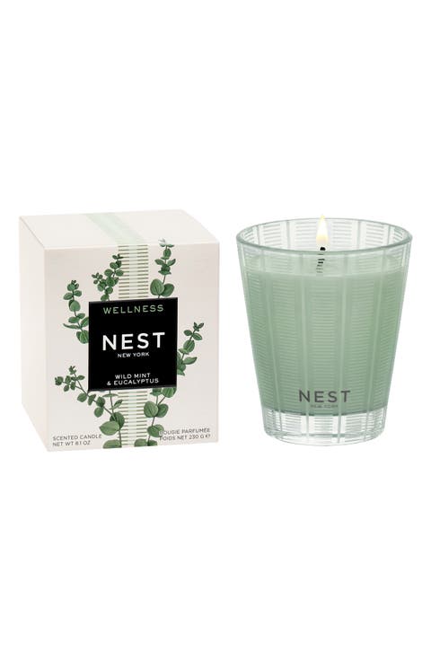 Wild Mint & Eucalyptus Scented Candle