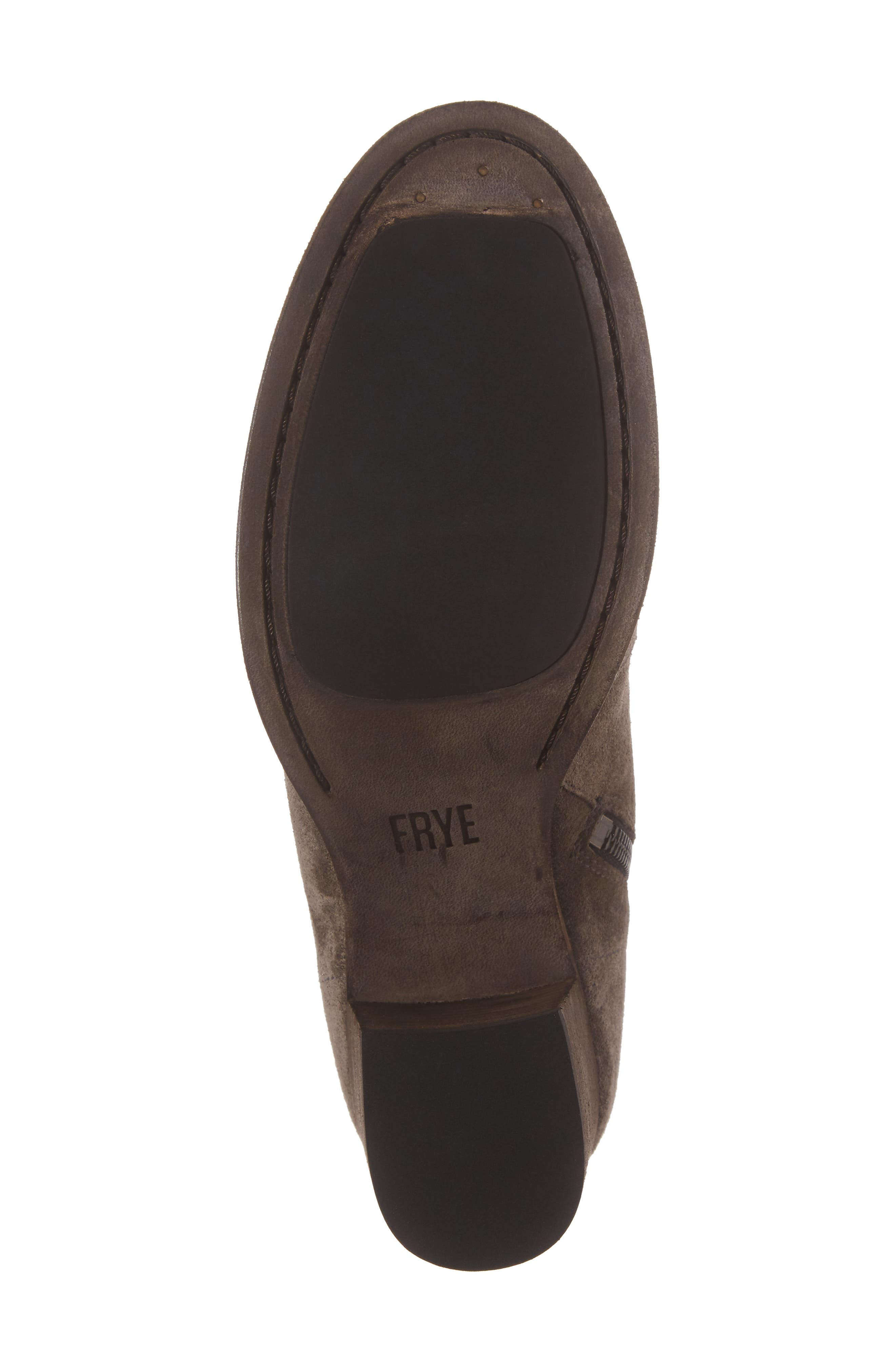 Nora Bootie, Alternate, color, ELEPHANT SUEDE