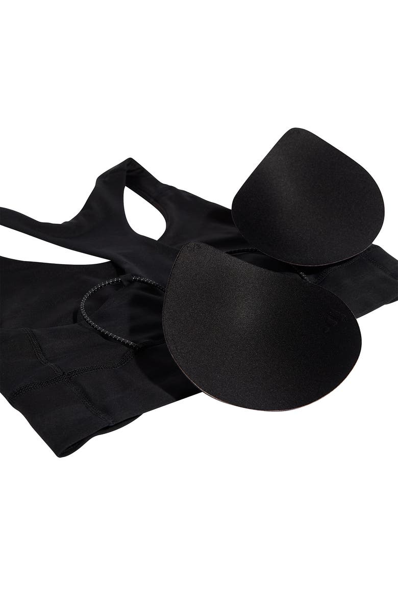 adidas adi365 Running Pocket Medium Support Bra, Alternate, color, Blackdnu